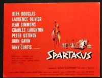 8y034 SPARTACUS 9 Roadshow LCs '61 classic Stanley Kubrick & Kirk Douglas epic!