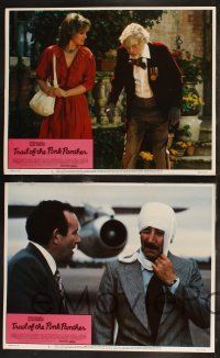 8y629 TRAIL OF THE PINK PANTHER 8 LCs '82 Peter Sellers, David Niven, Blake Edwards, cool images!