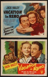 8y647 VACATION IN RENO 8 LCs '46 wacky images of Jack Haley & pretty Anne Jeffreys!