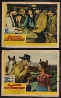 8y893 WESTERNER 4 LC '40 western cowboy Gary Cooper, Walter Brennan & Doris Davenport!