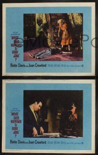 8y948 WHAT EVER HAPPENED TO BABY JANE? 3 LCs '62 Robert Aldrich, scariest Bette Davis, Victor Buono