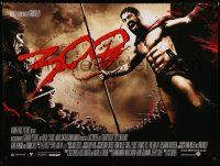 8z416 300 DS British quad '06 Zack Snyder directed, Gerard Butler, prepare for glory!