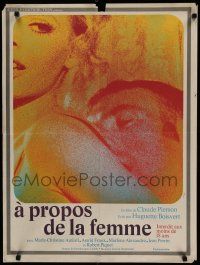 8z238 ALL ABOUT WOMEN French 23x32 '69 Claude Pierson's A propos de la femme, sexy close image!