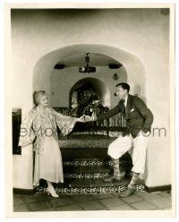 9a078 ANN HARDING 8x10.25 still '30 at home with her husband Harry Bannister by Bert Longworth!