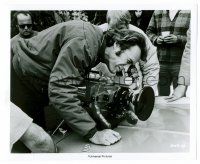 9a143 BREEZY candid 8.25x10 still '74 c/u of director Clint Eastwood looking through the camera!