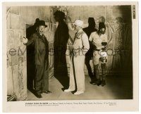 9a182 CHARLIE CHAN IN EGYPT 8x10 still '35 Stepin Fetchit & Warner Oland in spooky Egyptian tomb!