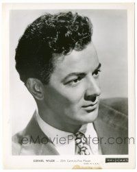 9a206 CORNEL WILDE 8.25x10.25 still '40s great youthful head & shoulders portrait in suit & tie!