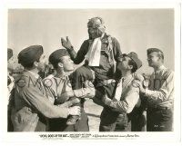 9a221 DEVIL DOGS OF THE AIR 8x10.25 still '35 soldiers carrying James Cagney on their shoulders!