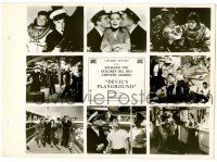 9a222 DEVIL'S PLAYGROUND 8x11 key book still '36 images of Richard Dix, Chester Morris & Del Rio!