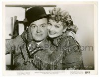 9a269 FANCY PANTS 8x10.25 still '50 best portrait of pretty Lucille Ball hugging Bob Hope!