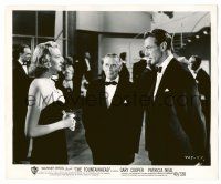9a292 FOUNTAINHEAD 8.25x10 still '49 Gary Cooper in tuxedo with Patricia Neal at fancy party!