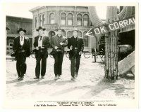 9a356 GUNFIGHT AT THE O.K. CORRAL 8x10.25 still '57 Kirk Douglas, Burt Lancaster, Hudson & Bones!