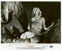9a503 KING KONG 8x10 still '76 close up of sexy Jessica Lange sitting in the giant ape's hand!
