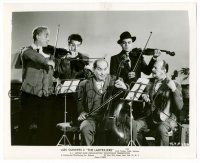 9a514 LADYKILLERS 8.25x10 still '55 Alec Guinness & Peter Sellers playing violins with band!