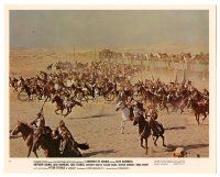 9a031 LAWRENCE OF ARABIA 8x10 mini LC #5 '62 David Lean classic, far shot of soldiers on horses!