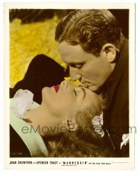 9a035 MANNEQUIN color-glos 8x10.25 still '38 best romantic c/u of Joan Crawford & Spencer Tracy!