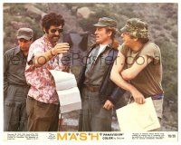 9a036 MASH 8x10 mini LC '70 Elliott Gould & Donald Sutherland are the pros from Dover!