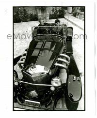 9a852 STEVE McQUEEN 8x10 still '63 in car with wife, Life Magazine File Copy by Curt Gunther!