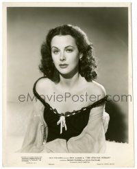 9a859 STRANGE WOMAN 8x10.25 still '46 wonderful portrait of gorgeous Hedy Lamarr in low-cut dress!