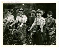 9a875 SWING IT SOLDIER 8.25x10 still '41 Francis Langford with girls & guys on tandem bicycles!