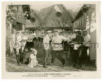 9a882 TEMPEST 8x10.25 still '28 John Barrymore argues with Louis Wolheim in courtyard!