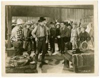 9a888 TEXAS RANGER 8x10.25 still '31 Buck Jones & cowboys with guns surround bad guy!