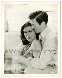 9a967 WHITE CARGO 8x10.25 still '42 c/u of sexy Hedy Lamarr as Tondelayo & Walter Pidgeon!