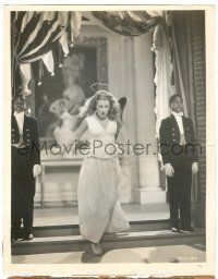 9a406 I MARRIED AN ANGEL 8x10.25 still '42 Jeanette MacDonald as literal angel in fantasy sequence!