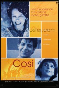 9b179 COSI 1sh '96 Ben Mendelsohn, Toni Collette, Rachel Griffiths, together they were magic!