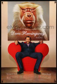 9b206 DOM HEMINGWAY advance DS 1sh '13 great image of Jude Law in title role!