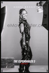 9b222 EXPENDABLES 3 teaser DS 1sh '14 cool full-length image of sexy Ronda Rousey!