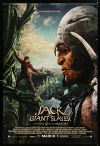 9b363 JACK THE GIANT SLAYER advance DS 1sh '13 Bryan Singer directed CGI, cool image!