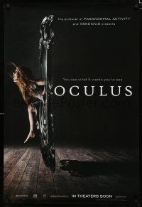 9b533 OCULUS teaser DS 1sh '13 Karen Gillan, Katee Sackhoff, you see what it wants you to see!