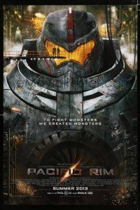 9b545 PACIFIC RIM Summer advance DS 1sh '13 del Toro, to fight monsters we created monsters!