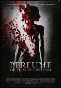 9b556 PERFUME: THE STORY OF A MURDERER advance DS 1sh '07 Rickman, Rachel Hurd-Wood, cool image!