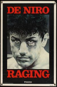 9b597 RAGING BULL teaser 1sh '80 Robert De Niro, Martin Scorsese, boxing classic!