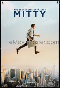 9b653 SECRET LIFE OF WALTER MITTY style A teaser DS 1sh '13 image of Ben Stiller over city!