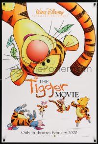 9b764 TIGGER MOVIE DS advance 1sh '00 Winnie the Pooh, Piglet, Roo, Rabbit & Eeyore too!