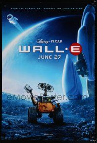 9b820 WALL-E advance DS 1sh '08 Walt Disney, Pixar CG, Best Animated Film, c/u of WALL-E!