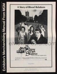 9c227 HOUSE OF DARK SHADOWS pressbook '70 how vampires do it, a bizarre act of unnatural lust!