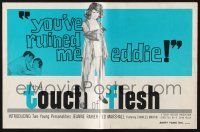 9c467 TOUCH OF FLESH pressbook '60 hard drama of thrill-seeking teen-agers with adult emotions!