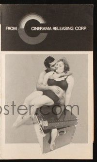 9c222 HONEYMOON KILLERS pressbook '69 classic anti-romantic image, Shirley Stoler & Tony Lo Bianco