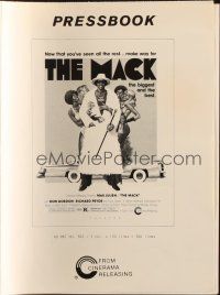 9c299 MACK pressbook '73 AIP, classic artwork image of Max Julien & his ladies!