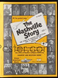 9c337 NASHVILLE STORY pressbook '70s the best Tennessee country western music stars!