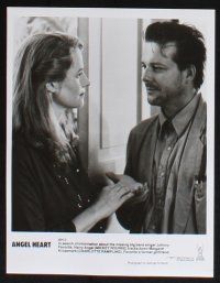 9c572 ANGEL HEART presskit w/ 11 stills '87 Robert De Niro, Mickey Rourke, directed by Alan Parker!
