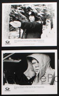 9c863 FARGO presskit w/ 5 stills '96 a homespun murder story from the Coen Brothers, great images