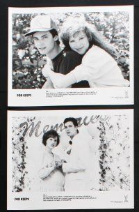 9c574 FOR KEEPS presskit w/ 11 stills '87 Molly Ringwald & Randall Batinkoff are new parents!