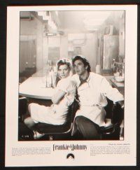 9c603 FRANKIE & JOHNNY presskit w/ 10 stills '91 Al Pacino, Michelle Pfeiffer, Hector Elizondo!