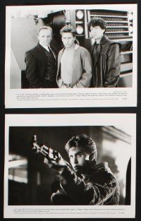 9c560 FREEJACK presskit w/ 12 stills '91 Emilio Estevez, Mick Jagger, Anthony Hopkins, cool images