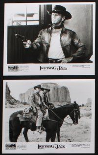 9c609 LIGHTNING JACK presskit w/ 10 stills '94 Paul Hogan, Cuba Gooding Jr, Beverly D'Angelo